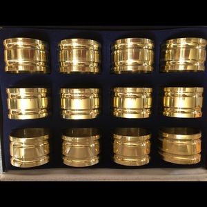 Solid brass napkin holders